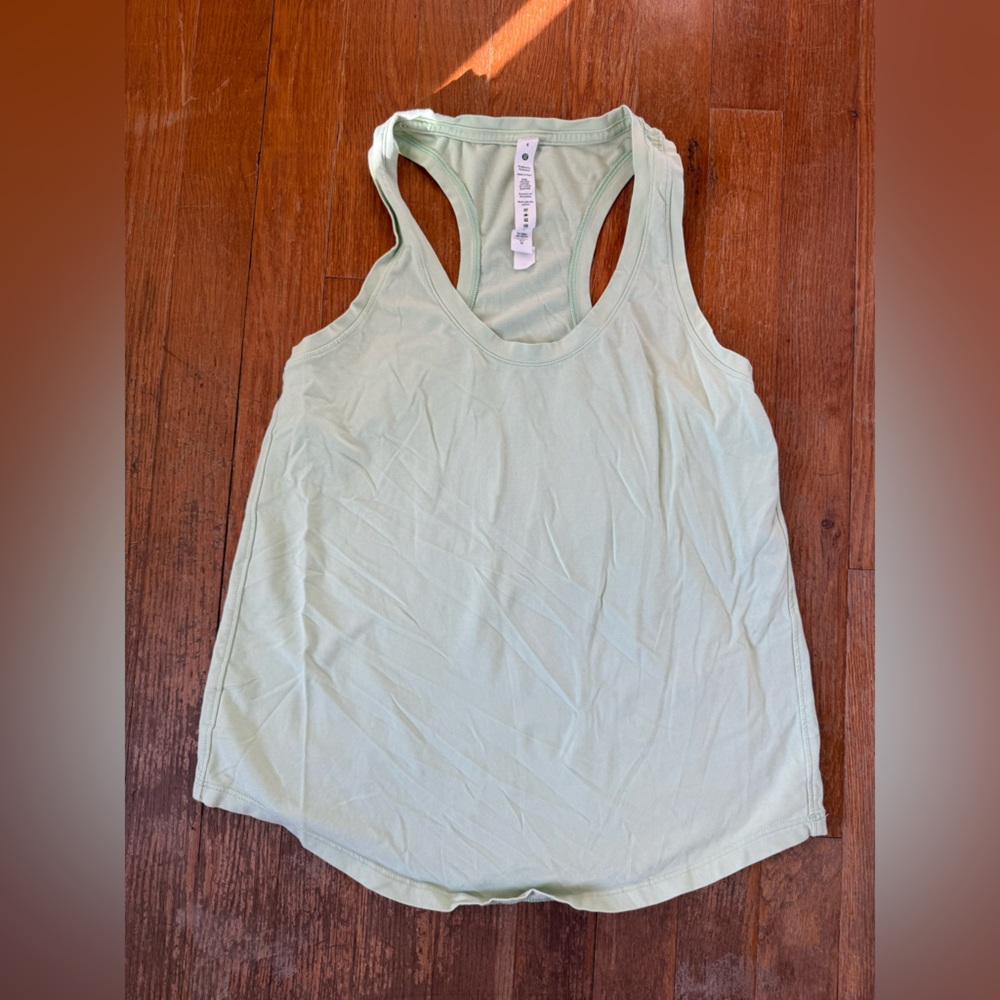 Mint green Lululemon tank, size 4